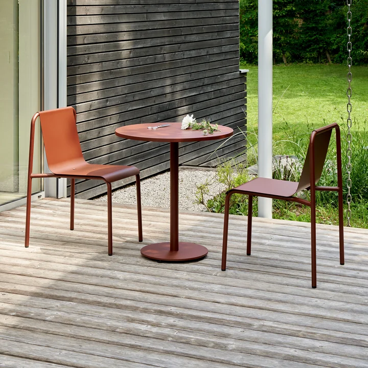 TipToe - Panorama garden chair, brick red
