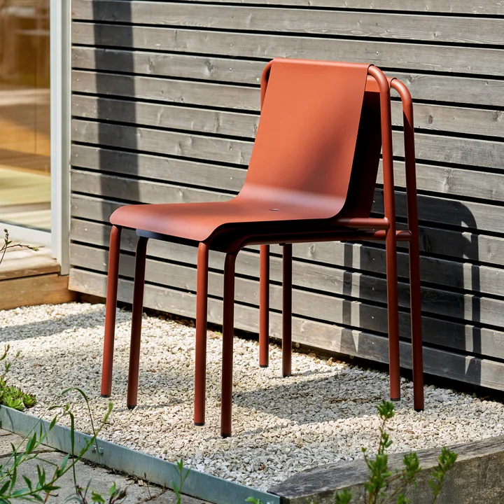 TipToe - Panorama garden chair, brick red