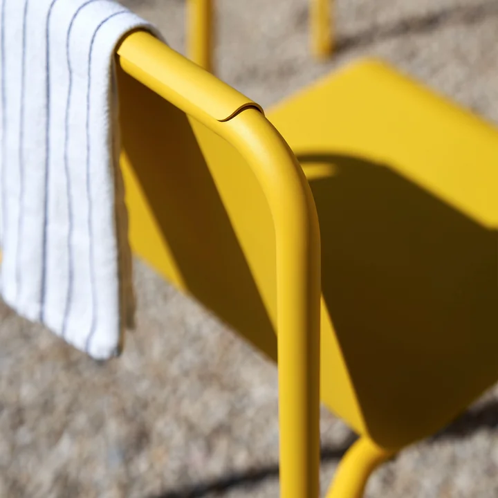 TipToe - Panorama garden chair, sun yellow