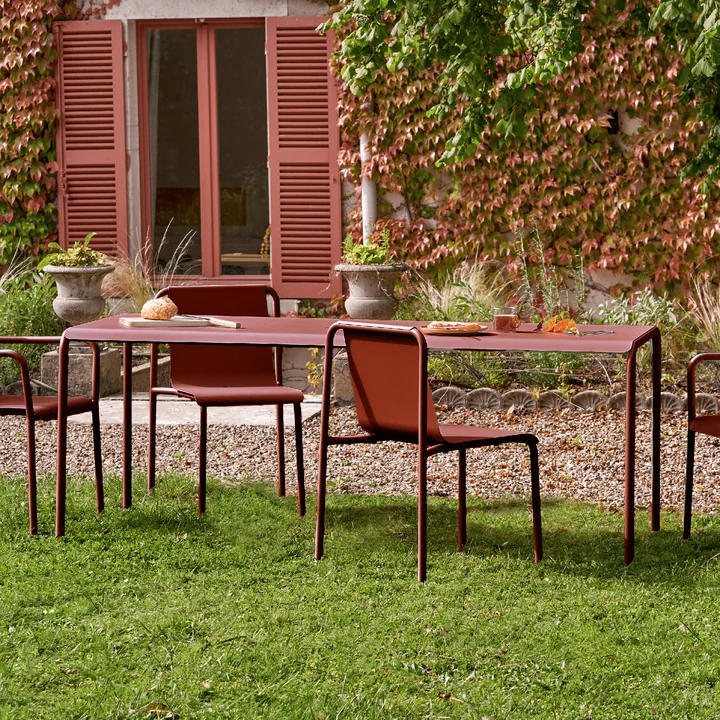 TipToe - Panorama Garden chair and table, sun yellow