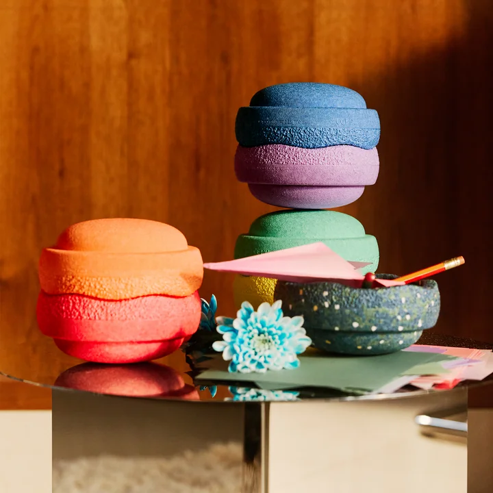 Stapelstein® - Original Mini, Spring Special rainbow classic (set of 7)