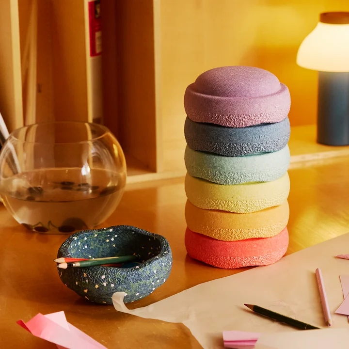 Stapelstein® - Original Mini, Spring Special rainbow pastel (set of 7)