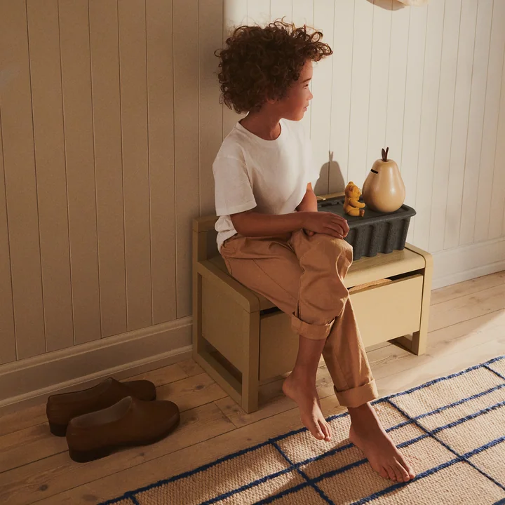 Ferm Living - Little Architect Storage bench, cashmere