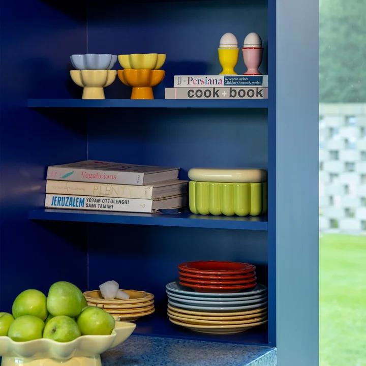 & klevering - Charlo storage tin, pear green