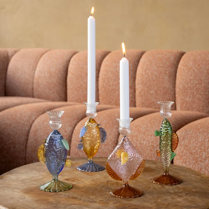& klevering - Fish candle holder