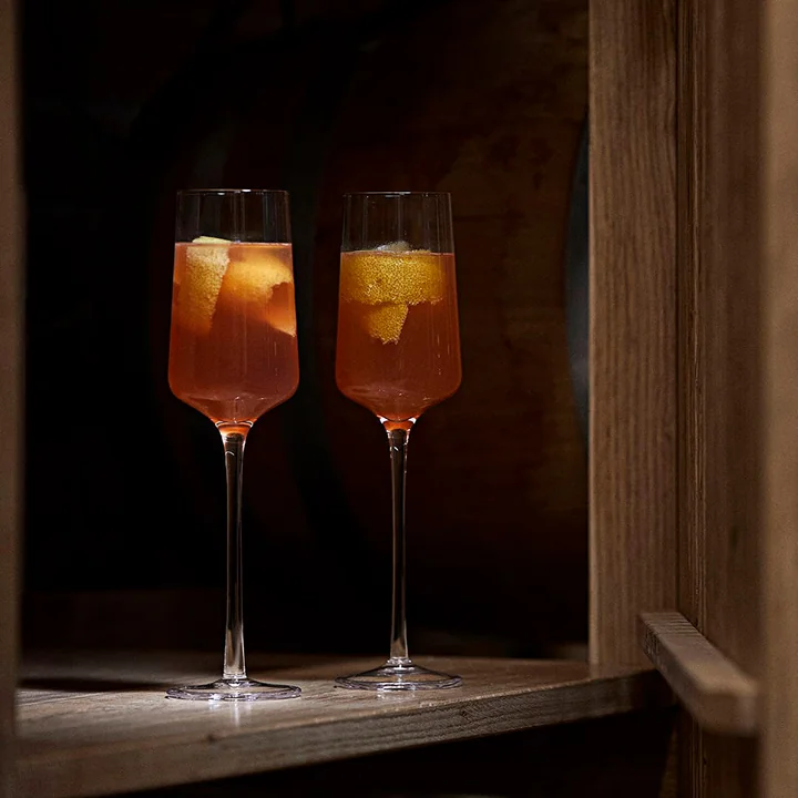 Zone Denmark - Rocks Champagne glass, 23 cl (set of 2)