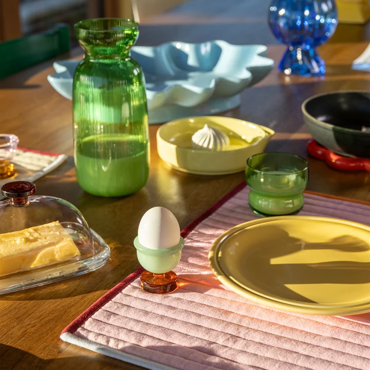 & klevering - Cantine egg cup, amber