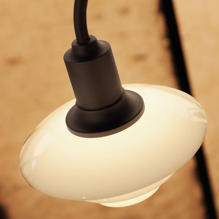 Louis Poulsen - PH 1/1 Chandelier Centenary Edition, aged brass / dusty terracotta