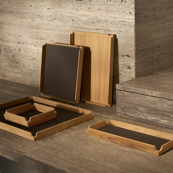 Lind DNA - Airy Teak Tray
