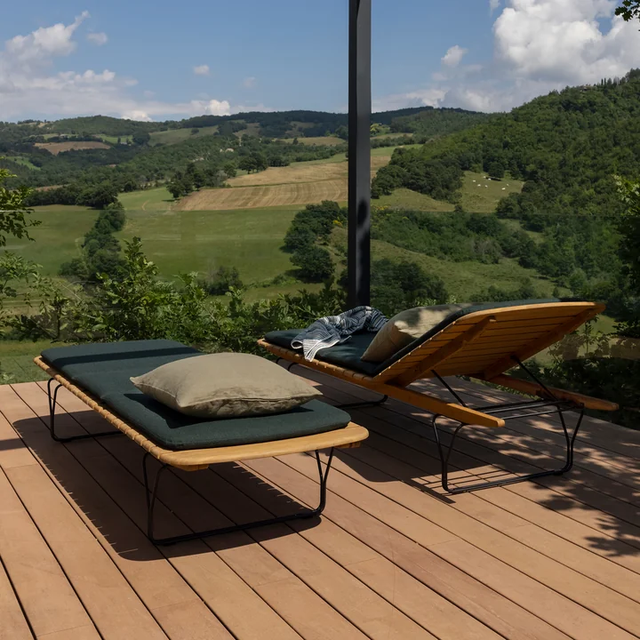 HOUE - Cover for MOLO sun lounger, alpine