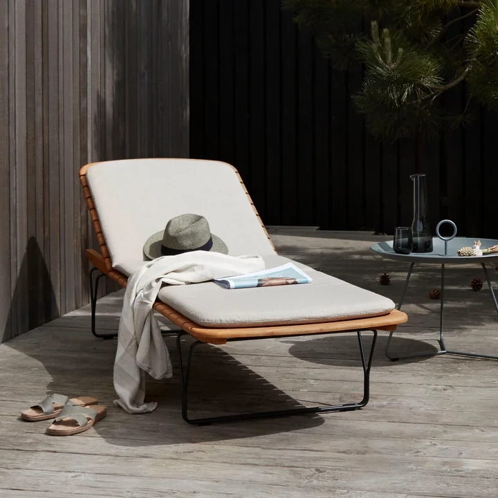 HOUE - Cushion for MOLO sun lounger, ash