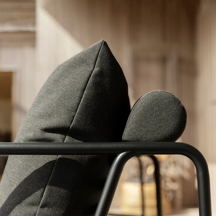 HOUE - AVON Sofa 2-seater, black / charcoal