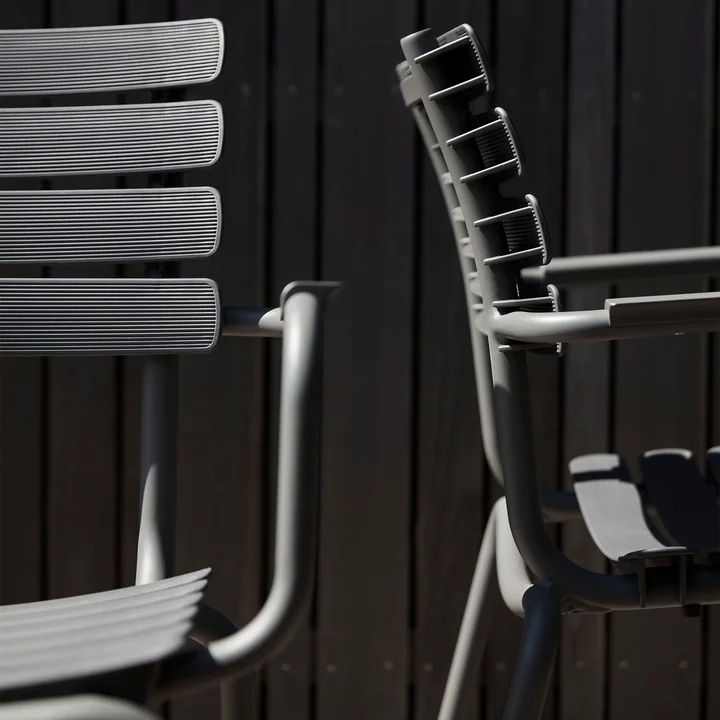 HOUE - ReCLIPS Outdoor Dining armchair, black