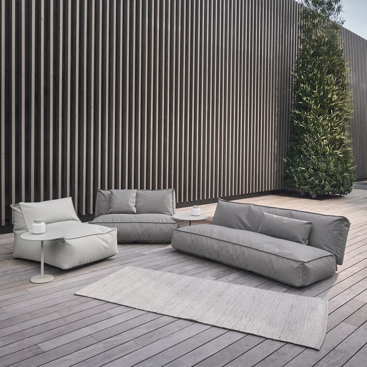 Blomus - Stay Outdoor 2-seater and 3-seater sofa, stone