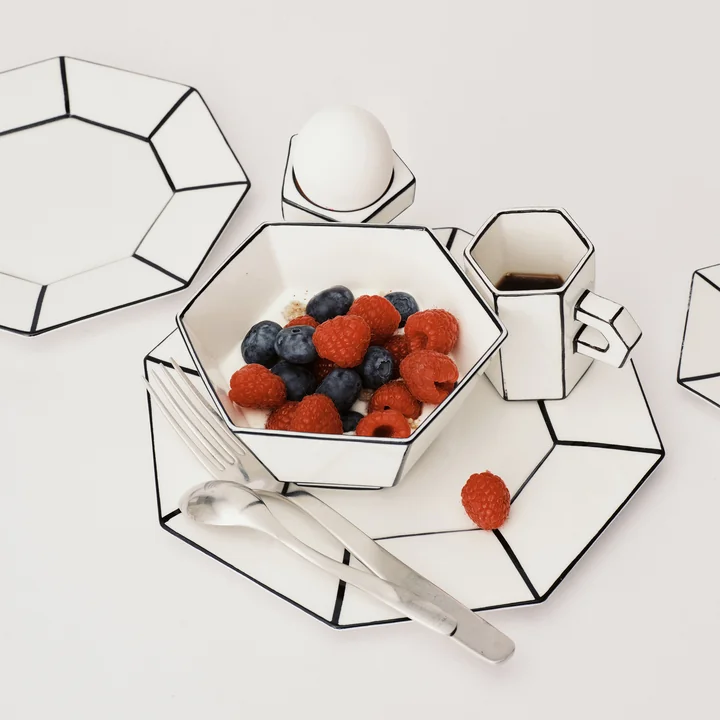 Serax - Carte Blanche Collection, white / black