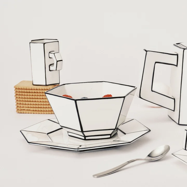 Serax - Carte Blanche Collection, white / black