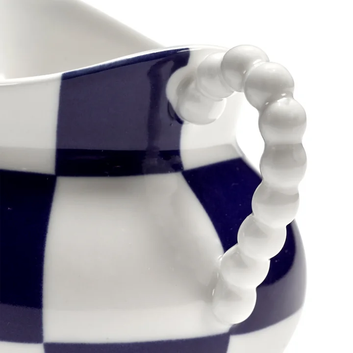 Serax - Fête des Bêtes Jug, blue / white
