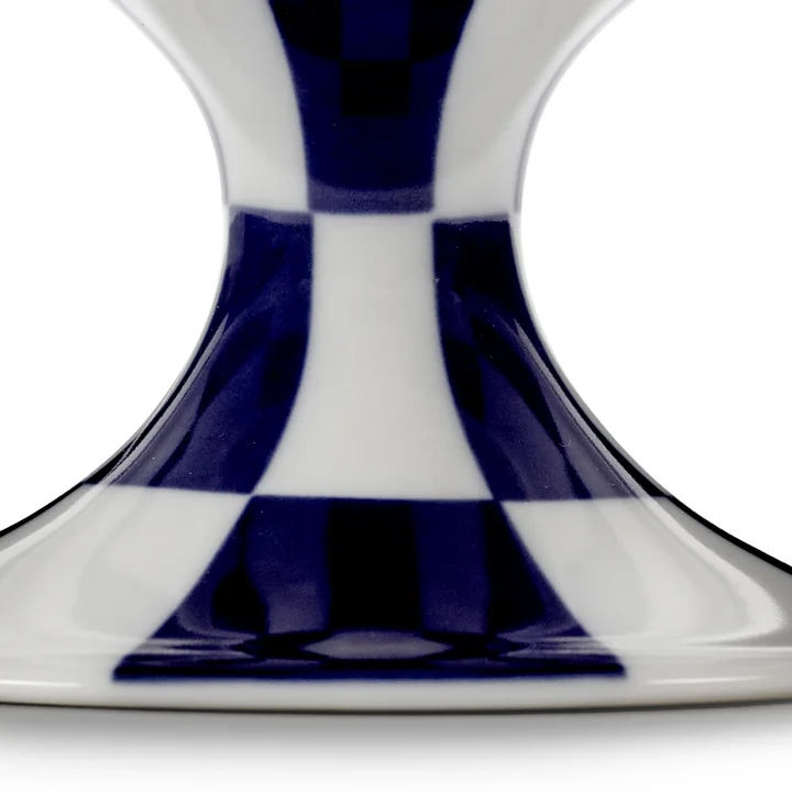 Serax - Fête des Bêtes Cake stand, blue / white