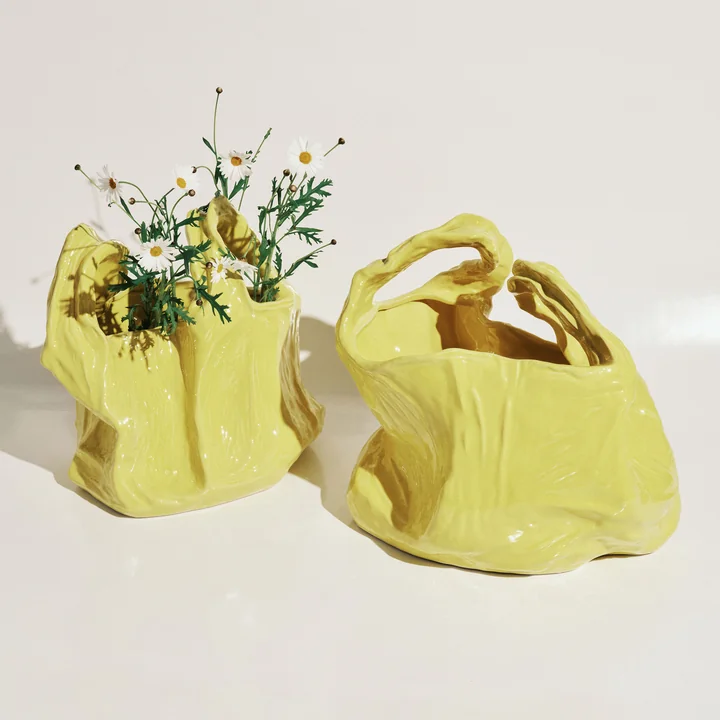 Serax - Gala Vase, S and L, yellow