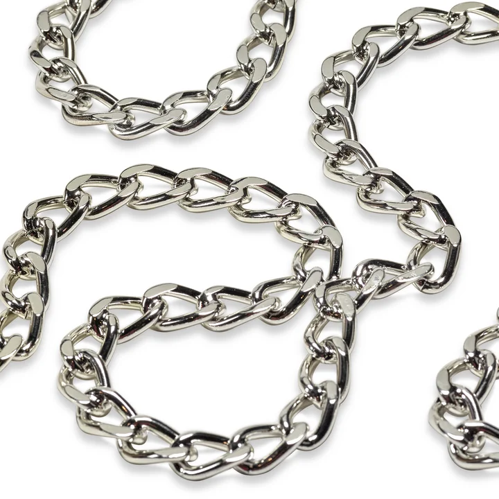 Serax - Chain coaster, silver (set of 2)