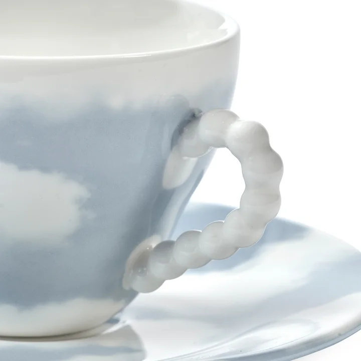 Serax - Rêves de Rêves Cup and saucer, blue / white