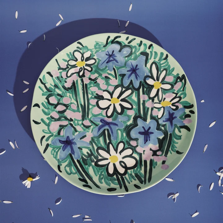 Serax - Serving Spring Serving platter, green / blue