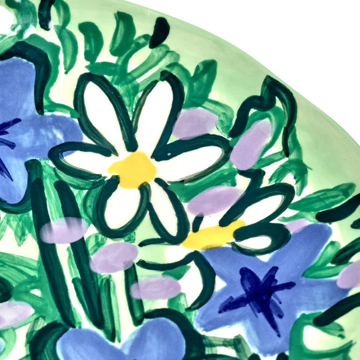 Serax - Serving Spring Serving platter, green / blue