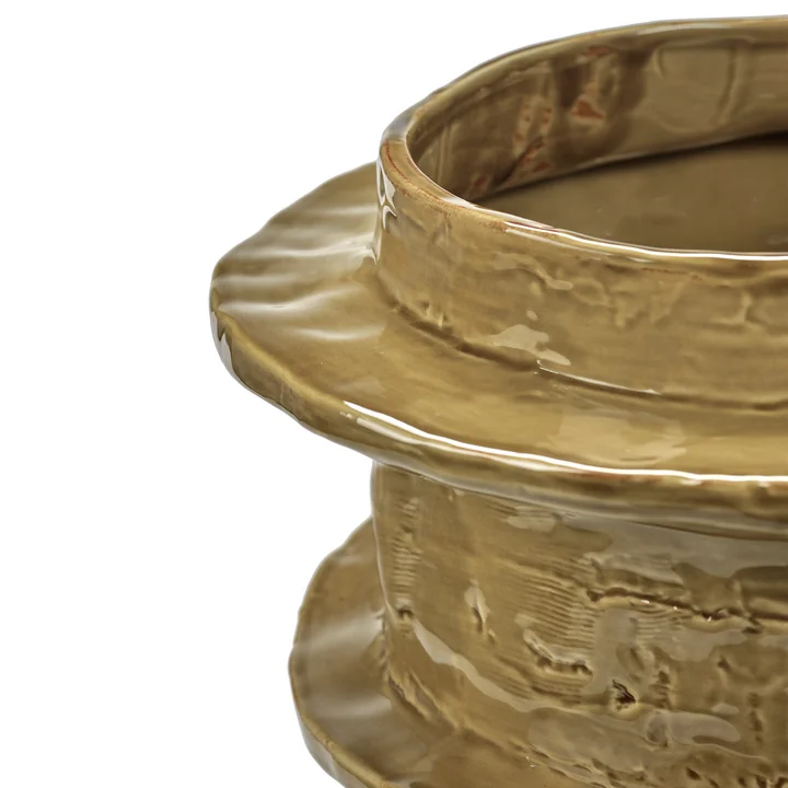 Serax - Urban Jungle Flower pot 03, medium, ochre