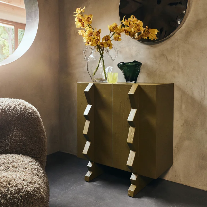 HKliving - Forma Wardrobe, olive green