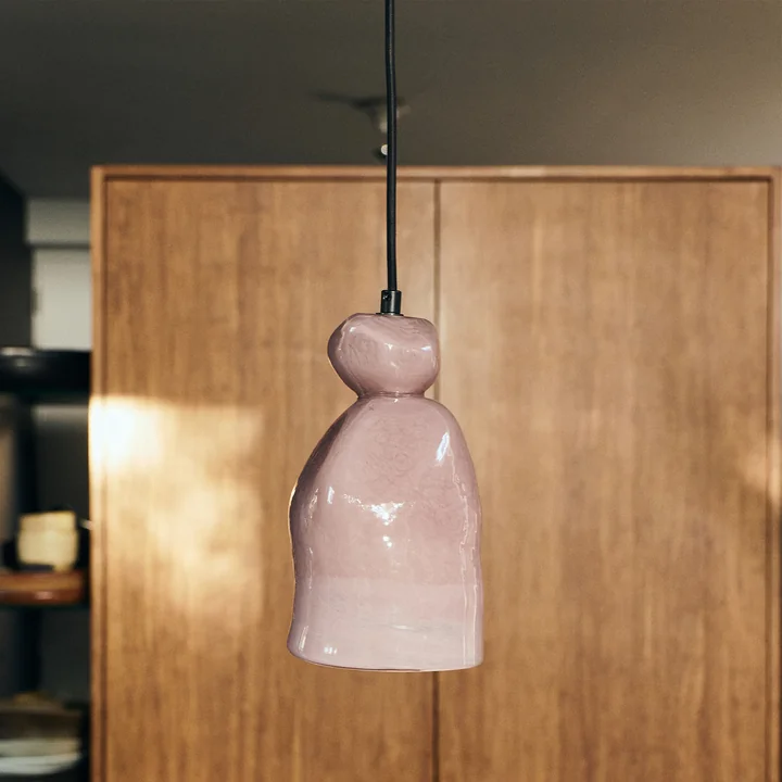 HKliving - Gemstone Pendant light, amethyst