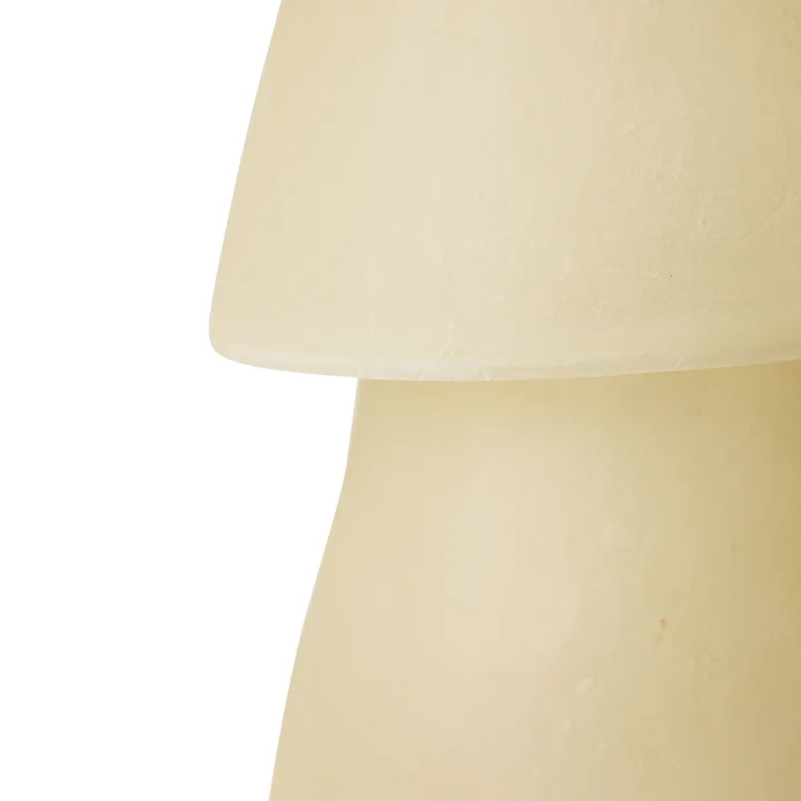 HKliving - Glassfiber table lamp, H 35 cm, off white