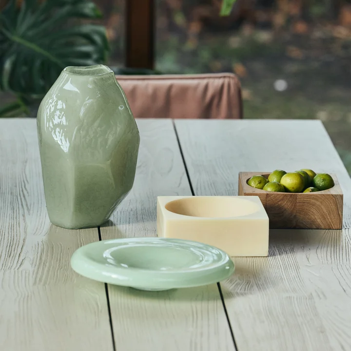 HKliving - Pop cube, large, cream