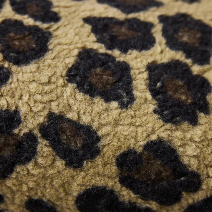 HKliving - Roller cushion, Ø 13 x 50 cm, panther