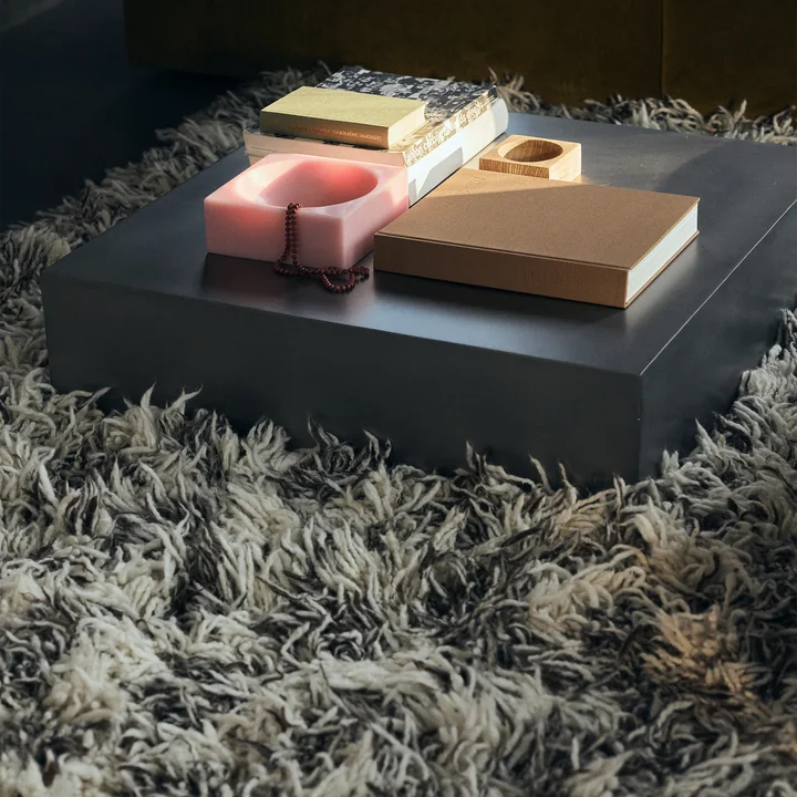 HKliving - Shaggy carpet, 200 x 300 cm, checkers