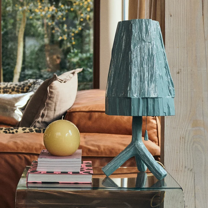 HKliving - Table lamp, sky blue