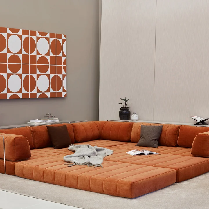 Innovation Living - Cozypad Sofa bed & Pouf with back cushion / armrest
