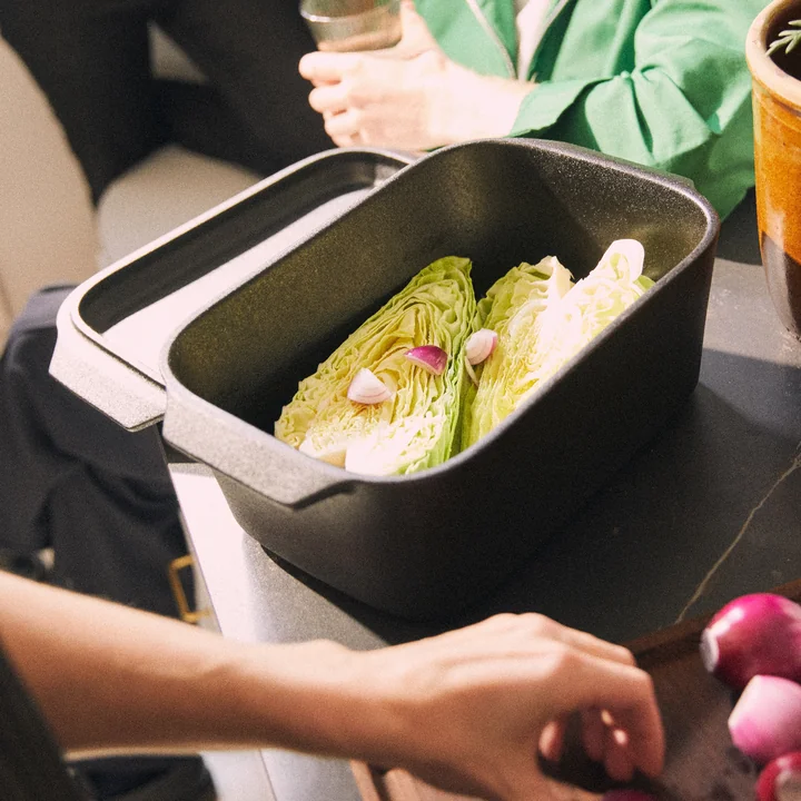 Rosendahl - Bake 'n' Roast casserole 5.0 l, gray