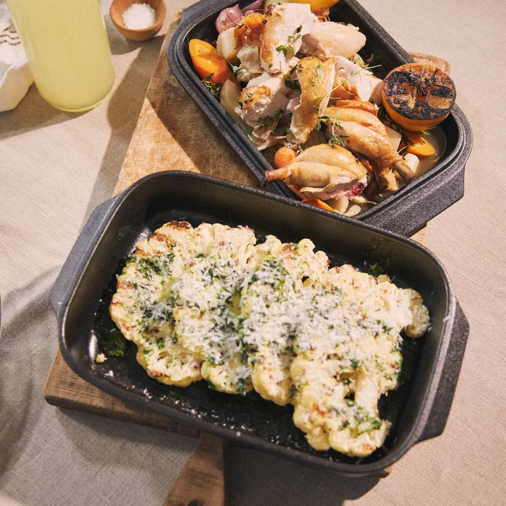 Rosendahl - Bake 'n' Roast casserole 5.0 l, gray