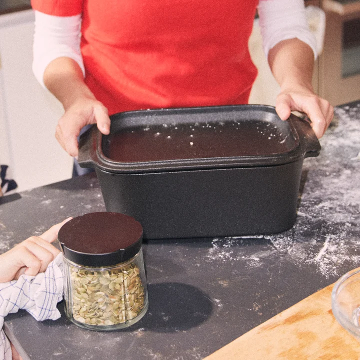 Rosendahl - Bake 'n' Roast casserole 5.0 l, gray