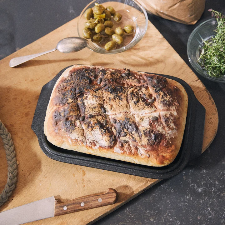 Rosendahl - Bake 'n' Roast casserole 5.0 l, gray