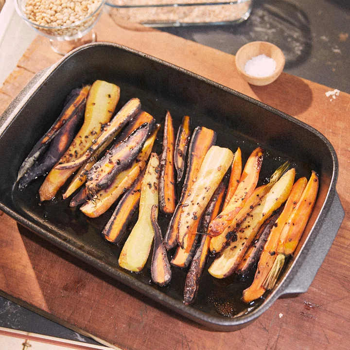 Rosendahl - Cook with love Casserole dish, 34 x 21.5 cm, gray