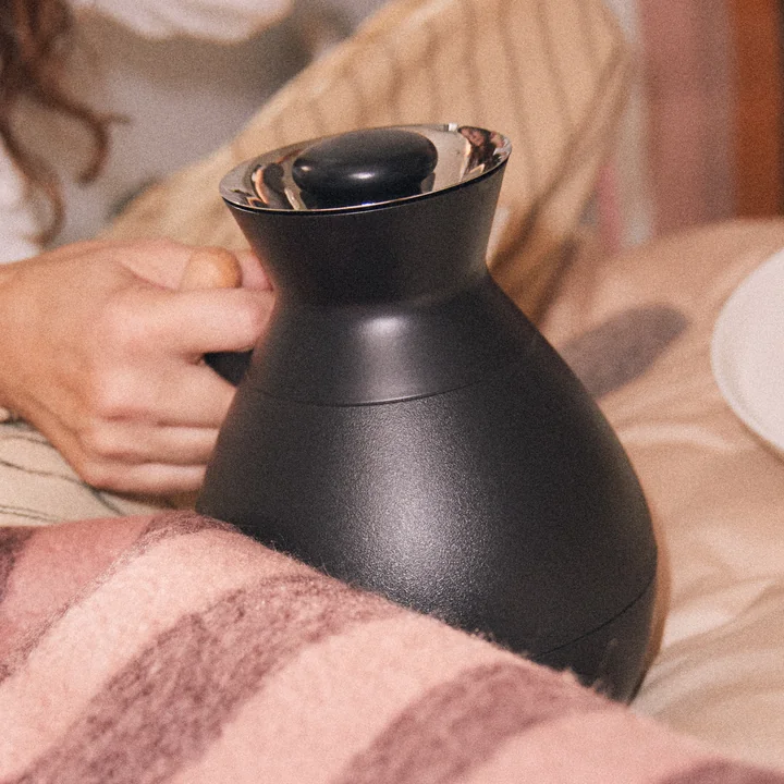 Rosendahl - Stay warm Vacuum jug, round, 1.0 l, black