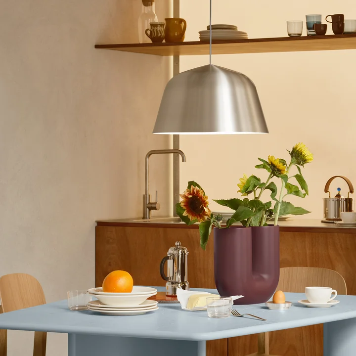 Muuto - Ambit Pendant light, Ø 40 cm, brushed aluminum