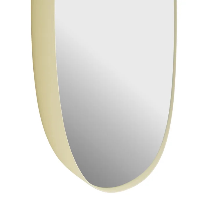 Muuto - Framed Mirror , light yellow / clear glass