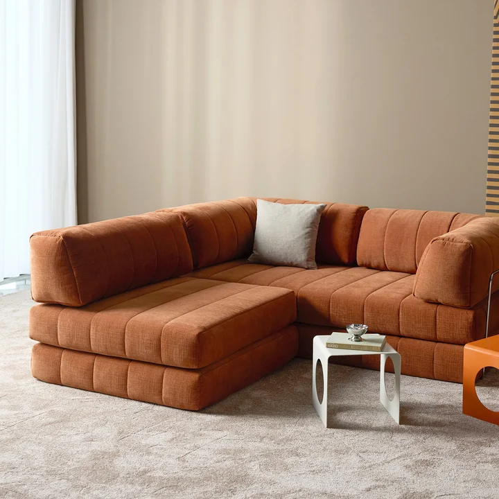 Innovation Living - Cozypad Armchair, rust orange (fabric 412 Esina)