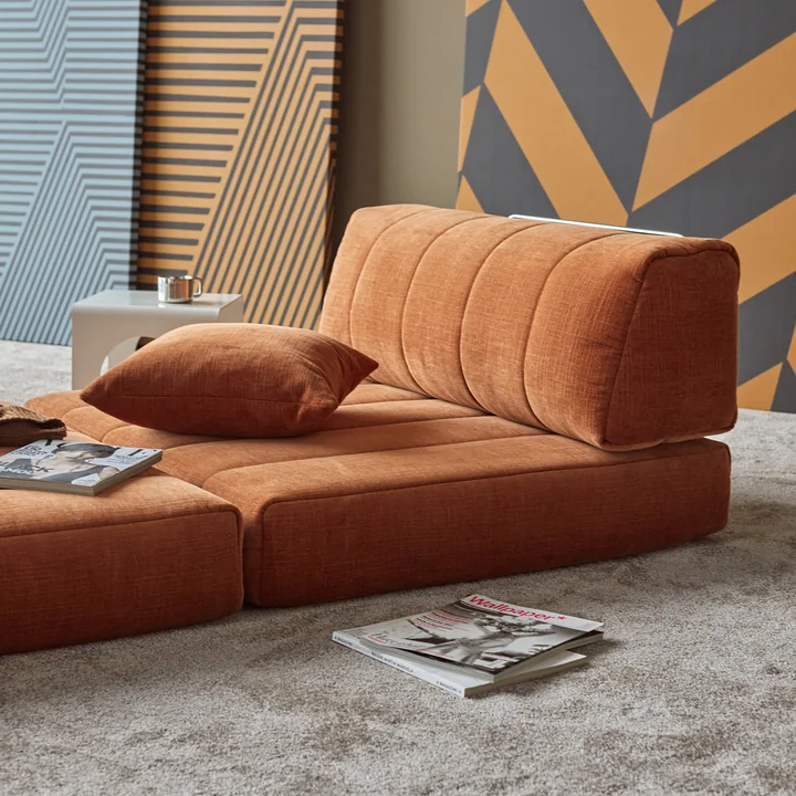 Innovation Living - Cozypad Armchair, rust orange (fabric 412 Esina)