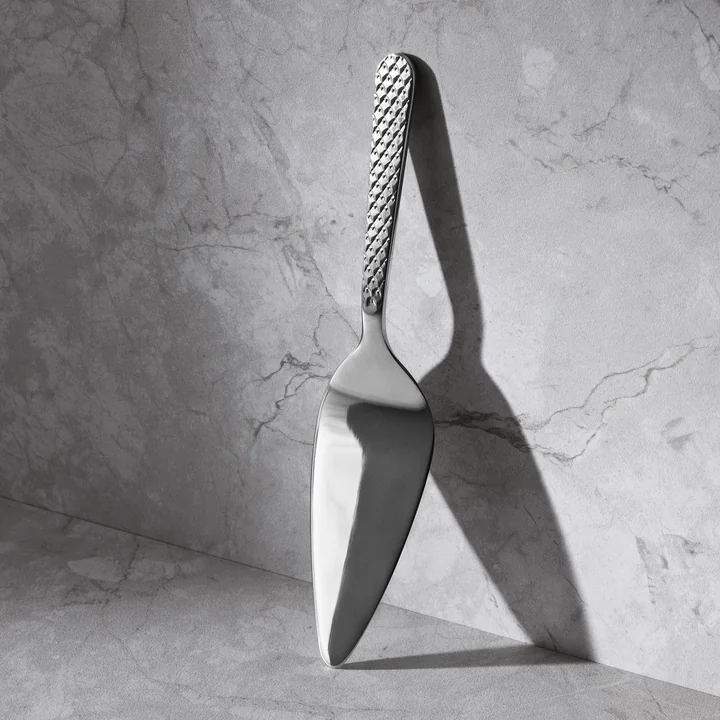 Lyngby Porcelæn - Rhombe cake server, steel