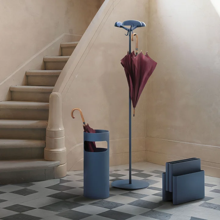 Kartell - Alta Tensione Coat rack, mat blue
