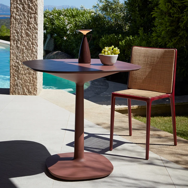 Kartell - Belvedere Vienna chair, burgundy