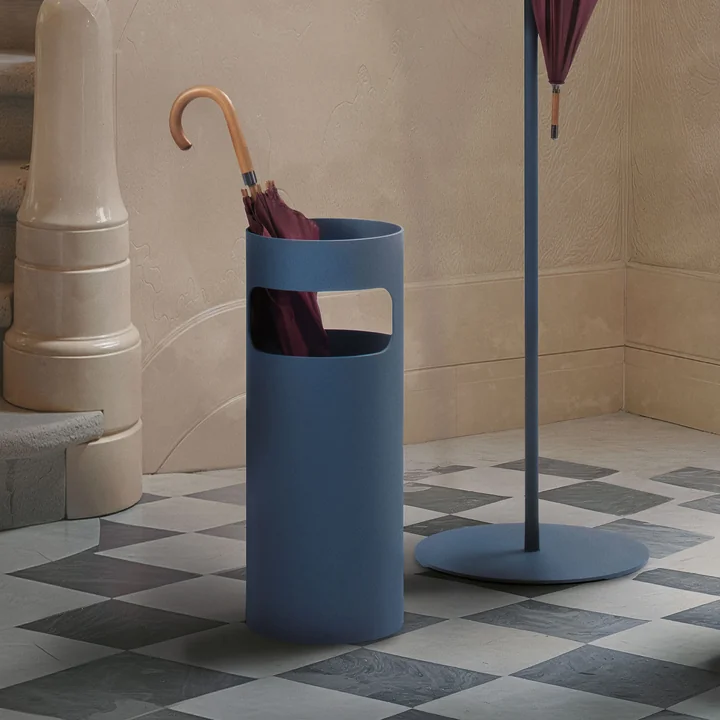 Kartell - Portaombrelli Umbrella stand, mat blue